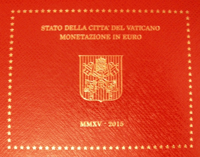 (afbeelding voor) Vaticaan BU set 2015
